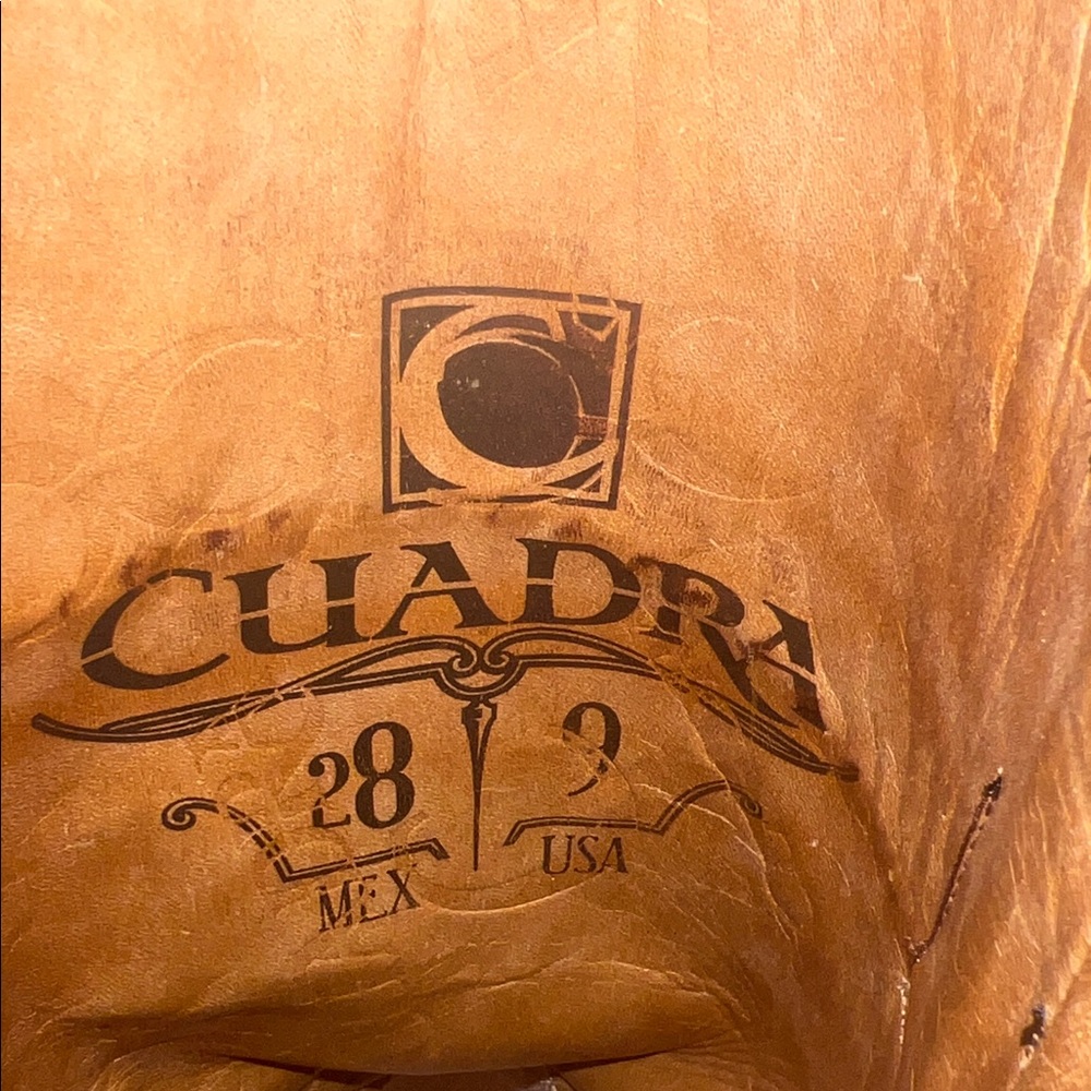 Cuadra Black Caiman Men's Cowboy Boots Worn Once. - Picture 10 of 11